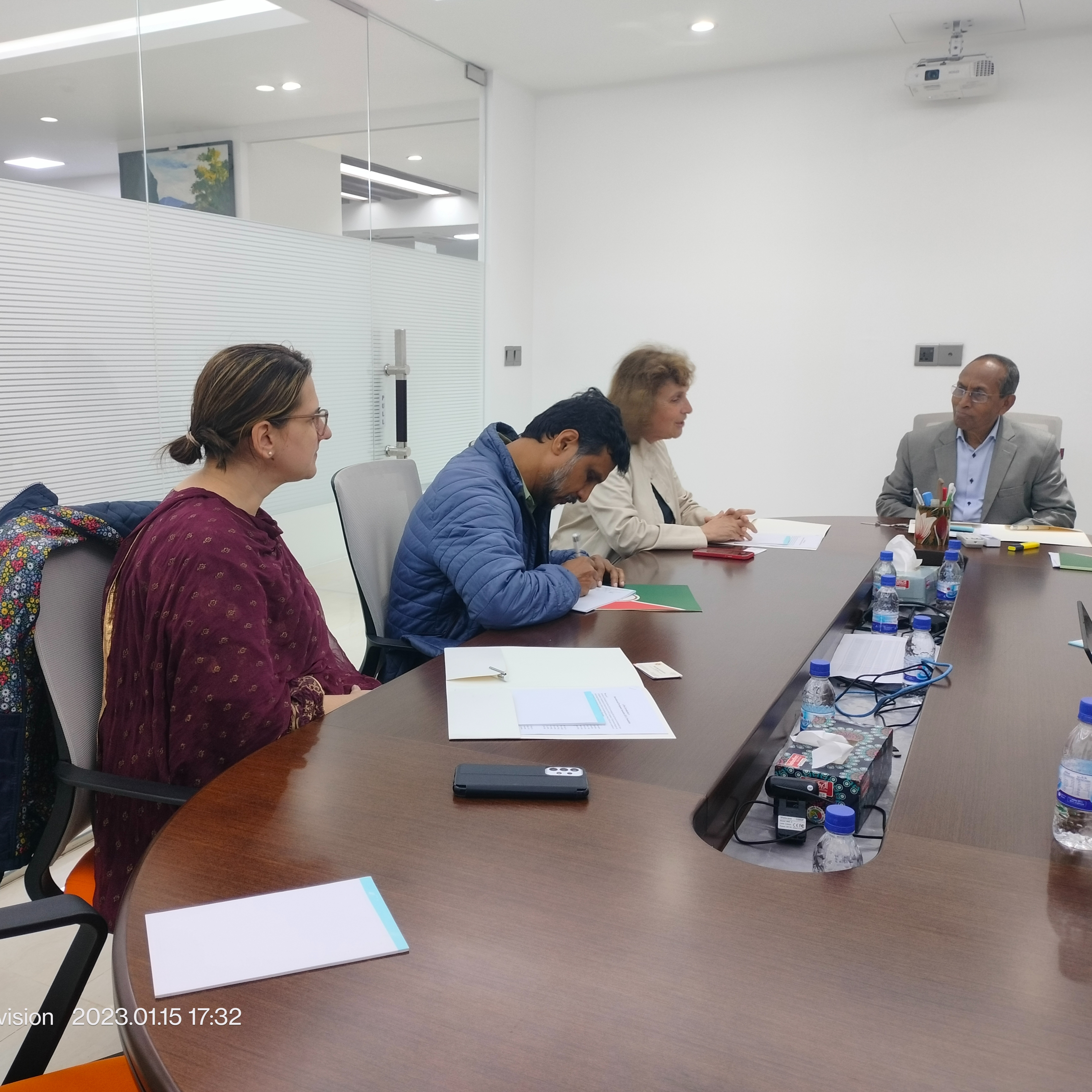 Visit of Dr. Dora Marinova to iDEA foundation office